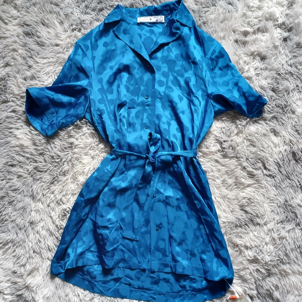 OFF-WHITE by Virgil Blue Dress - Picture 11 of 15